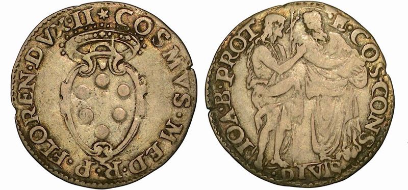 FIRENZE. COSIMO I DE' MEDICI, 1537-1574. Giulio.  - Auction Numismatics - Cambi  [..]