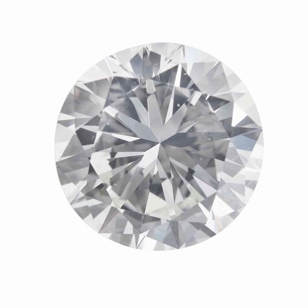 Unmounted brilliant-cut diamond