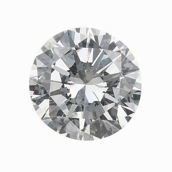 Unmounted brilliant-cut diamond