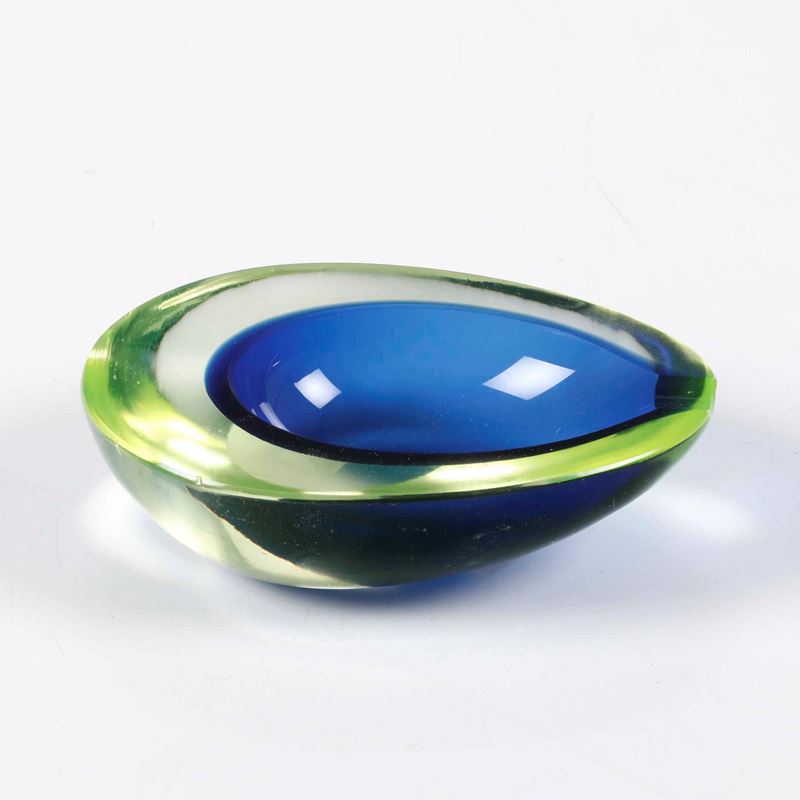 Posacenere<BR>Murano, XX secolo  - Auction Majolica, Porcelain and Glass | Cambi Time - Cambi Casa d'Aste