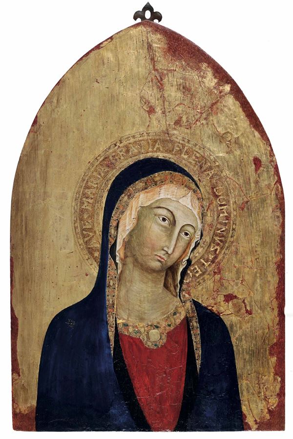 Nei modi della pittura senese del XV secolo Madonna