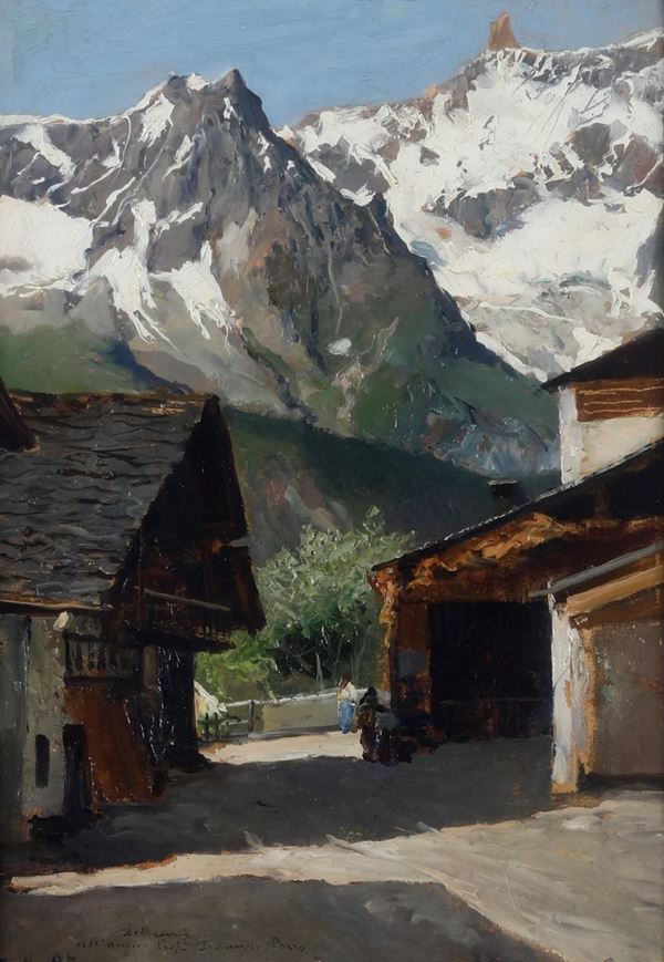 Lorenzo Delleani - Alta montagna, 1897