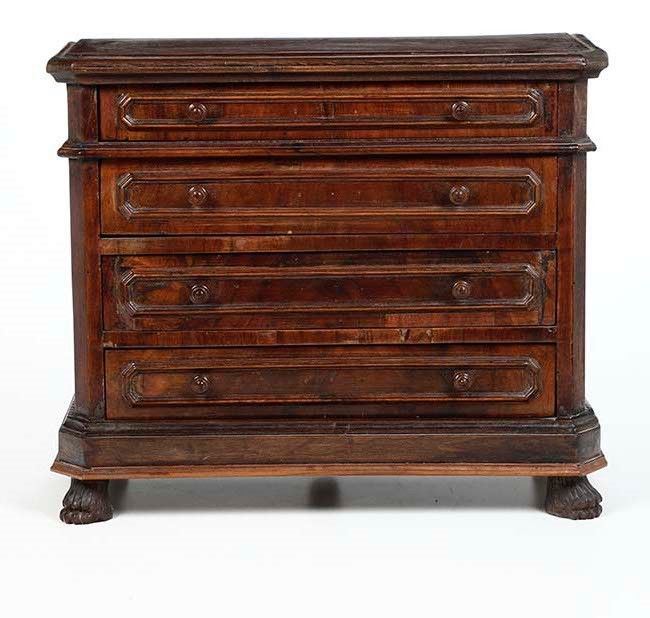 Modello di cassettone in legno, XIX secolo  - Auction Antique June | Cambi Time  [..]