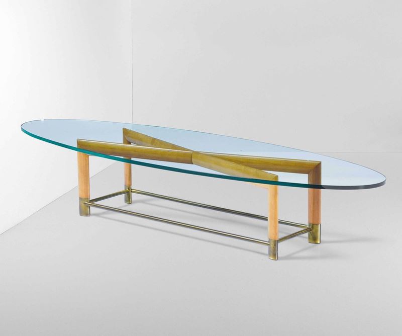 Tavolo basso ovale  - Auction Design - Cambi Casa d'Aste