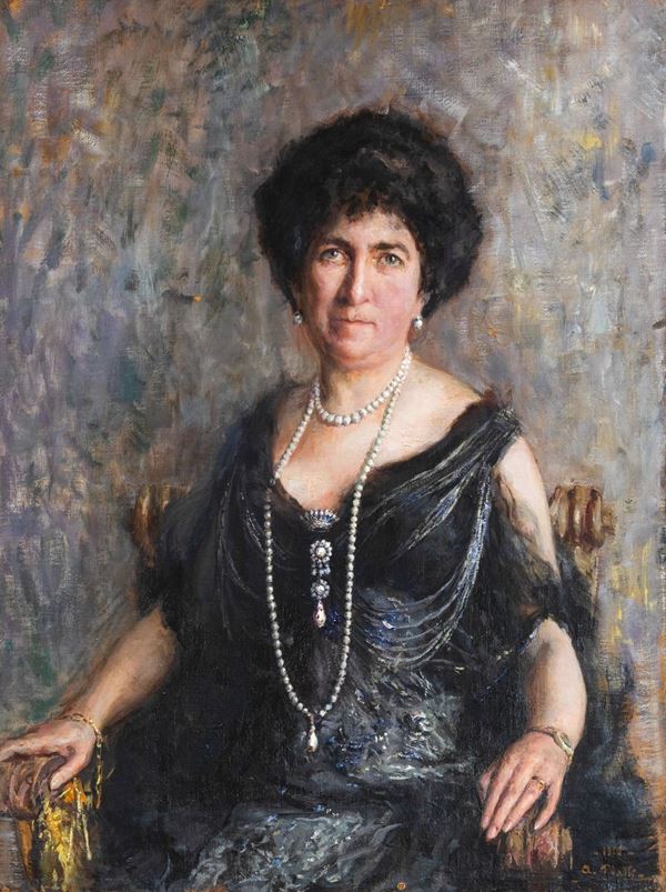 Antonio Piatti - Figura di donna, 1916