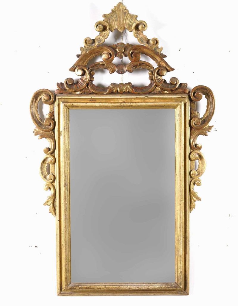 Specchiera in legno dorato, in stile  - Auction Antique June | Cambi Time - Cambi  [..]