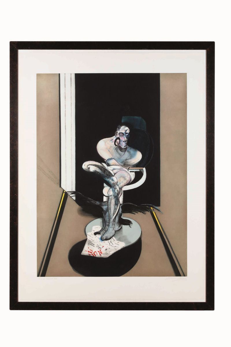 Francis Bacon : Seated figure  (1992)  - Auction Modern and Contemporary Art - I  [..]
