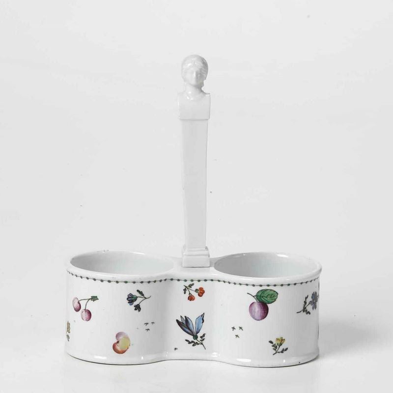 Oliera<BR>Doccia, Manifattura Ginori, primi del XIX secolo  - Auction Majolica, Porcelain and Glass | Cambi Time - Cambi Casa d'Aste