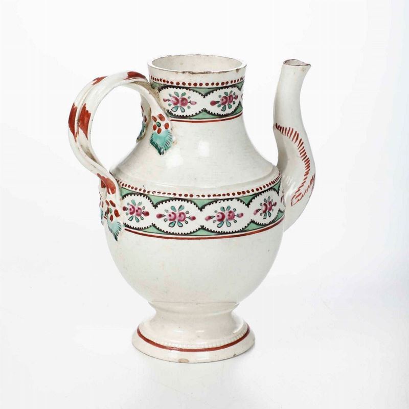Caffettiera<BR>Napoli, 1800 circa  - Auction Majolica, Porcelain and Glass | Cambi Time - Cambi Casa d'Aste