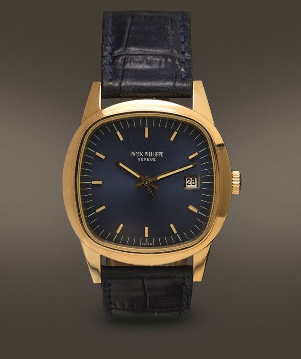 PATEK PHILIPPE - Raro orologio elettromeccanico Beta 21 ref 3587 in oro giallo 18k con anse prodotto  [..]