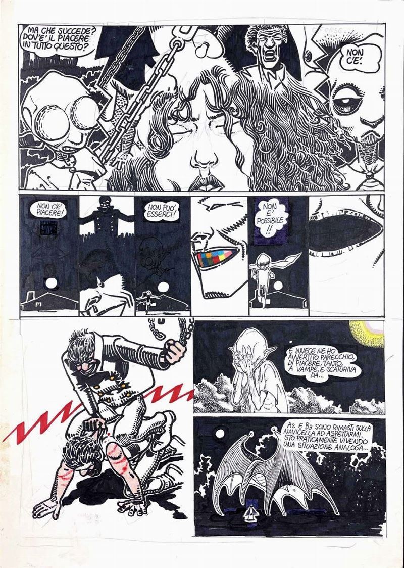 Andrea Pazienza : Tormenta<BR>  - Auction POP Culture and Comics - Cambi Casa  [..]