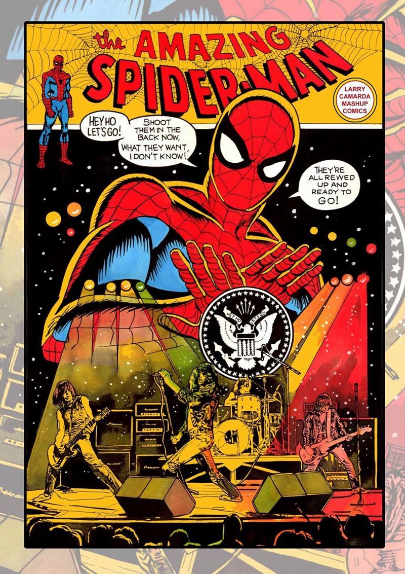 Larry Camarda : Spider-Man: Hey ho Let’s Go!<BR>  - Auction POP Culture  [..]
