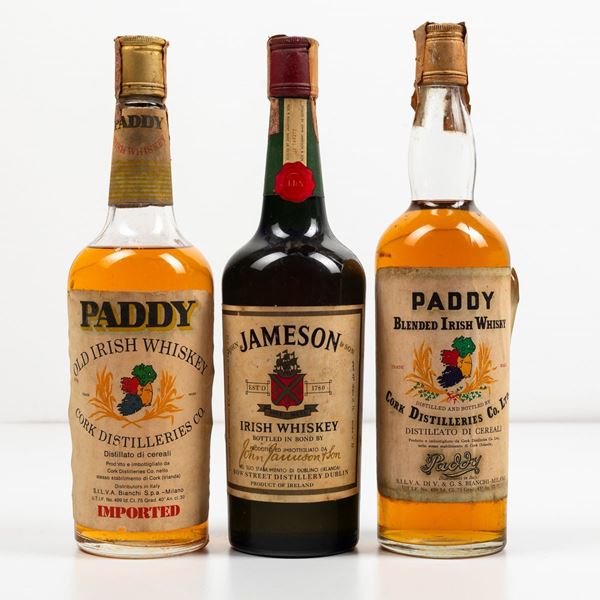 Jameson, Irish Whiskey Paddy, Old Irish Whiskey Paddy, Blended Irish Whiskey