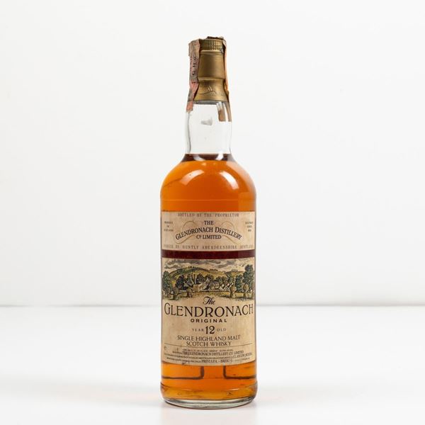 Glendronach, Single Highland Malt Scotch Whisky 12 years old