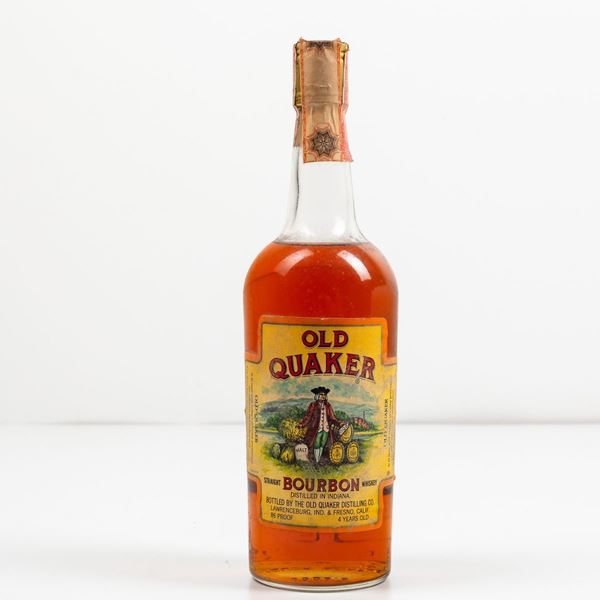 Old Quaker, Straight Bourbon Whiskey 4 years old