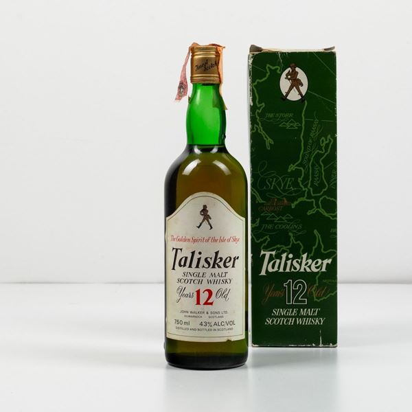 Talisker, Single Malt Scotch Whisky 12 years old