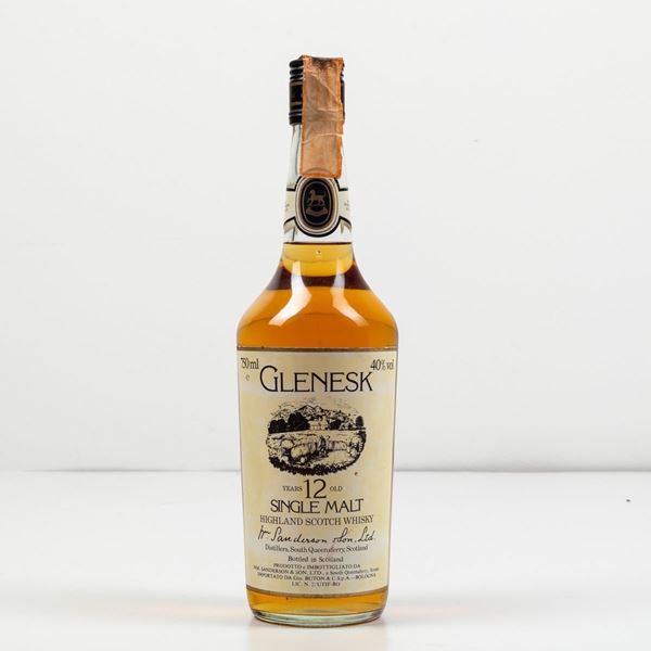 Glenesk, Single Malt Highland Scotch Whisky 12 years old
