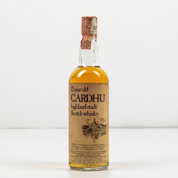 Cardhu, Highland Malt Scotch Whisky 12 years old