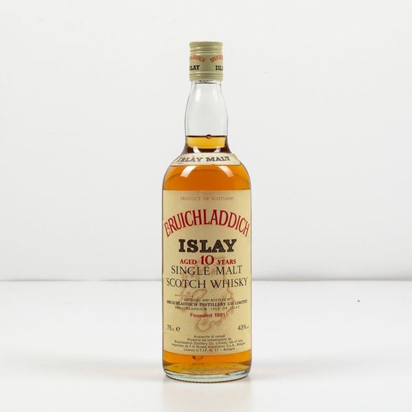 Bruichladdich, Islay Single Malt Scotch Whisky 10 years old