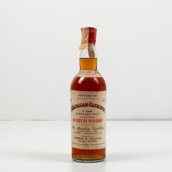 Macallan - Glenlivet, Gordon & Macphail, Pure Highland Malt Scotch Whisky 35 years old