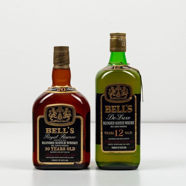 Bell's, Blended Scotch Whisky Royal Reserve 20 years old Bell's, Blended Scotch Whisky 12 years old