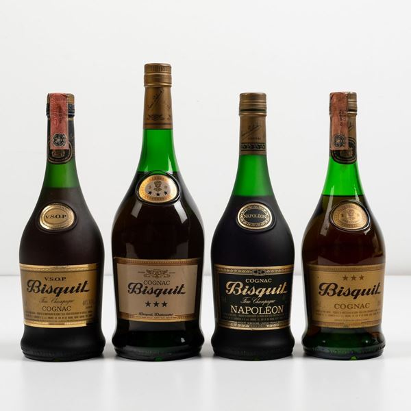 Bisquit, Cognac V.S.O.P. Bisquit, Cognac Napoleon Bisquit, Cognac Tre Stelle 