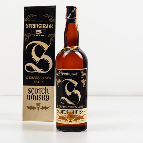 J. & A. Mitchell & Co. Ltd., Springbank Campbeltown Malt Scotch Whisky over 5 years old