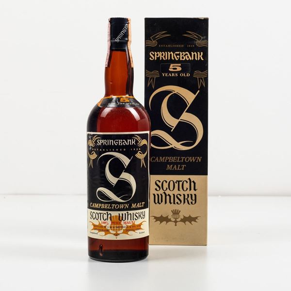 J. & A. Mitchell & Co. Ltd., Springbank Campbeltown Malt Scotch Whisky over 5 years old