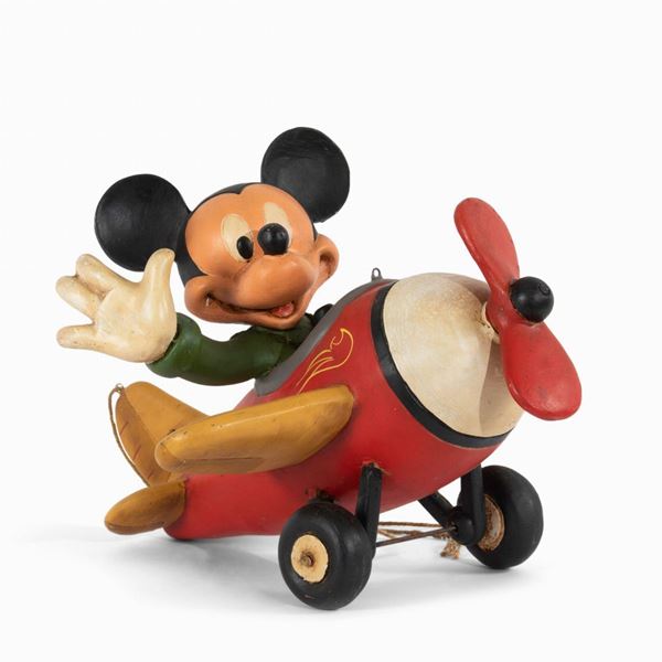 Disney: Statua Topolino in aereo