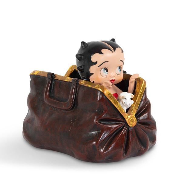 Statuetta Betty Boop nella borsa