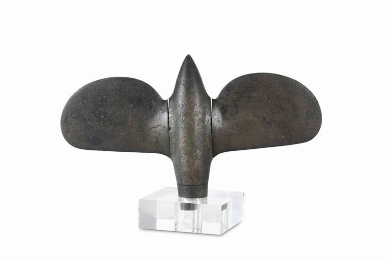 Elica a passo variabile in bronzo, inizio XX secolo  - Auction Dimore italiane | Cambi Time - Cambi Casa d'Aste