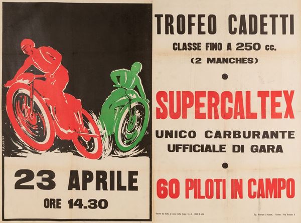F. Richetto - Concorso Motociclistico Trofeo Cadetti Supercaltex