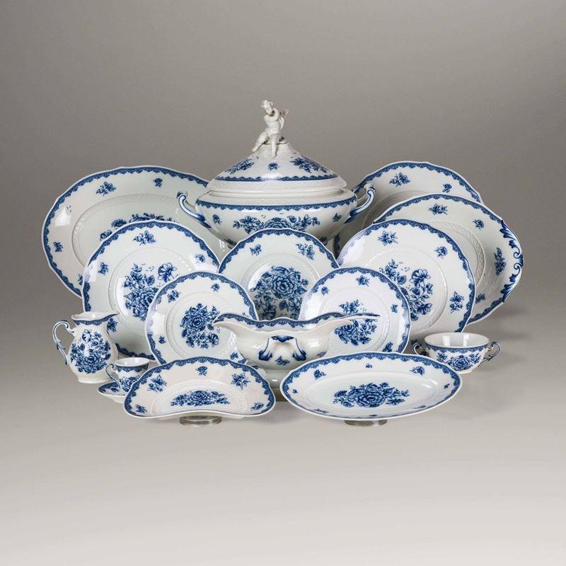 Servizio da tavola “Museo giardino blu”<BR>Doccia, Manifattura di Richard Ginori, XX secolo<BR>  - Asta L'Art de la Table - Cambi Casa d'Aste
