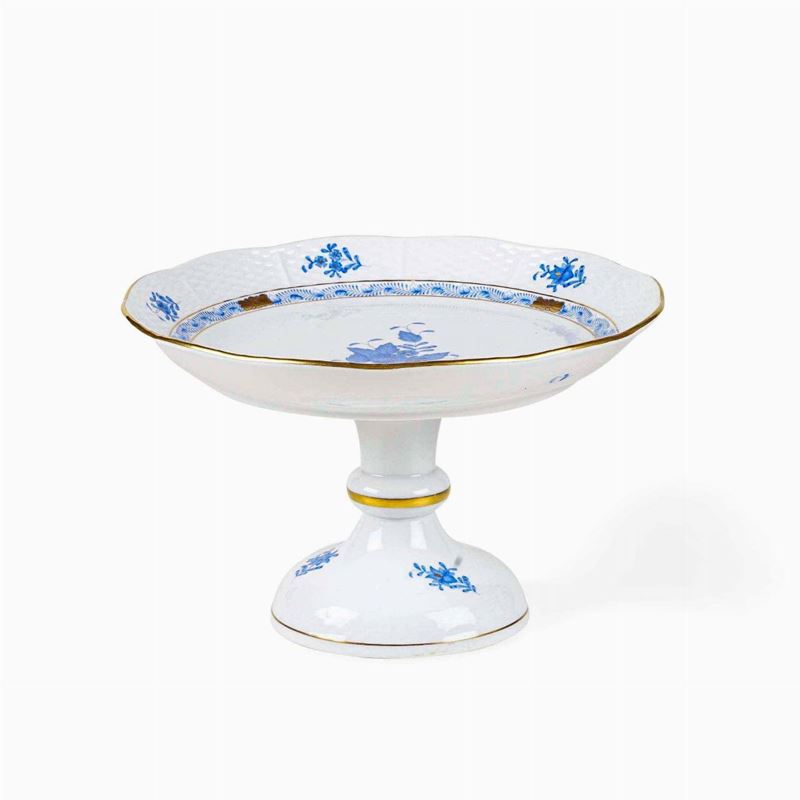Alzatina “Apponyi Blue”<BR>Ungheria, Manifattura Herend, XX secolo  - Asta L'Art de la Table - Cambi Casa d'Aste