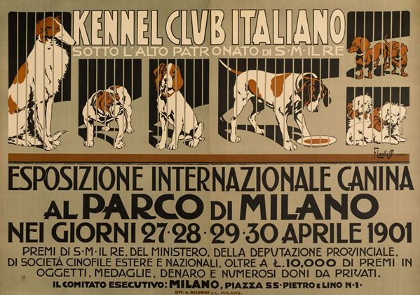 Franz Laskoff - Kennel Club Italiano- Esposizione Internazionale Canina Milano