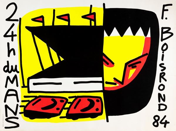 Keith Haring &amp; Boisrond Fran&#231;ois - 24 H du MANS 1984