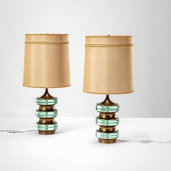 Stilnovo - Due lampade da tavolo.